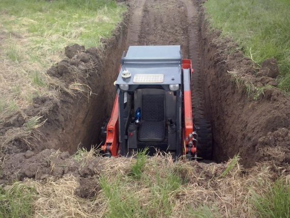 Kompletní výkop pro nádrž včetně zásypu a hutnění - Staré Město