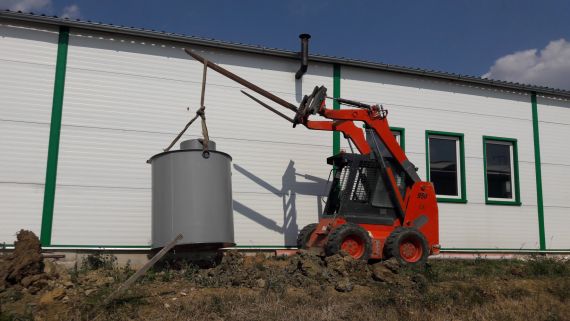 Realizace vodoměrné šachty od výkopu po zásyp – Bojkovice